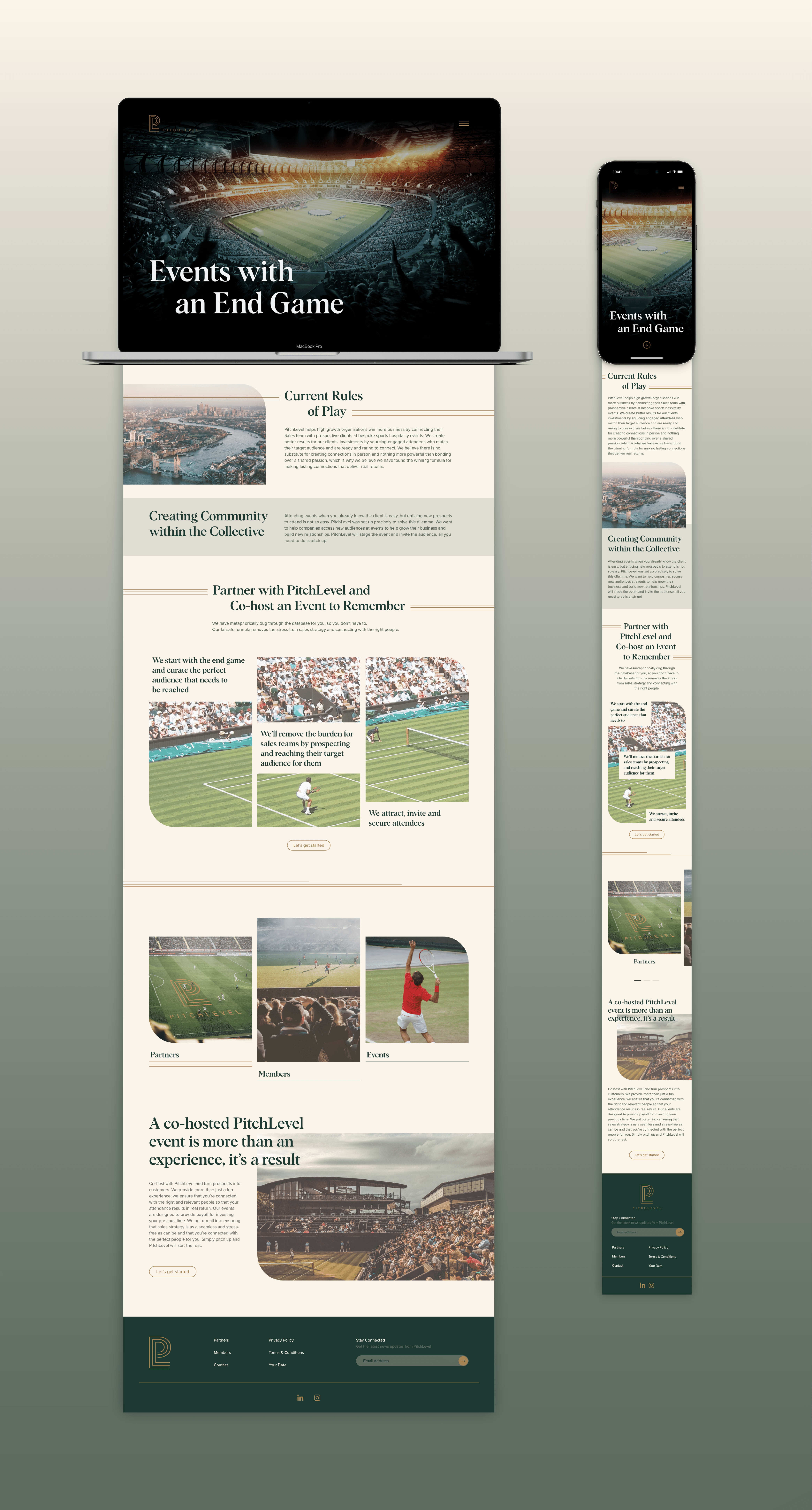 Pitch Level — brand system overview