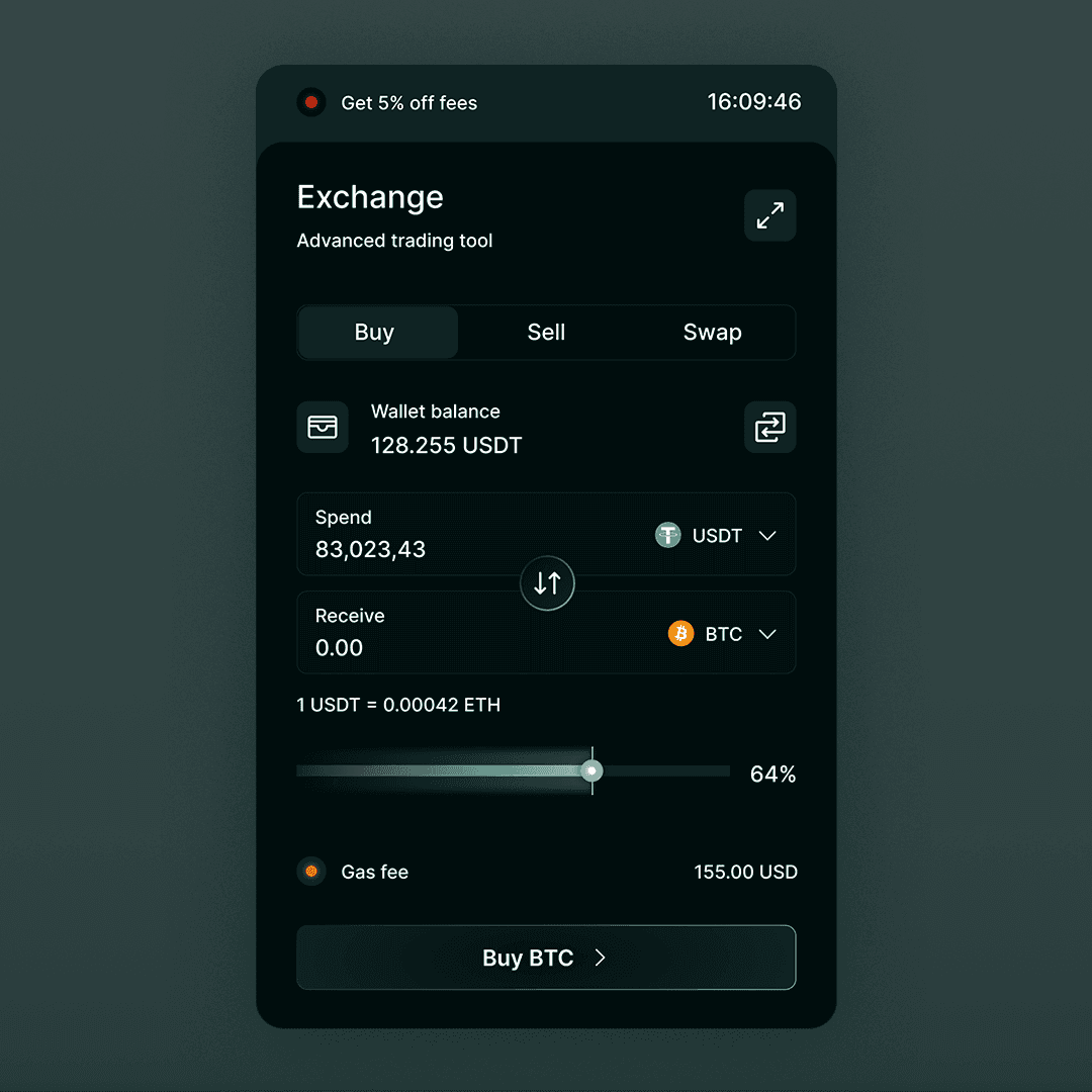 Hyperliquid — exchange panel